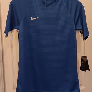 NWT Unisex Youth Nike Univetsity Blue Athletic Short Sleeves Jersey Size XL